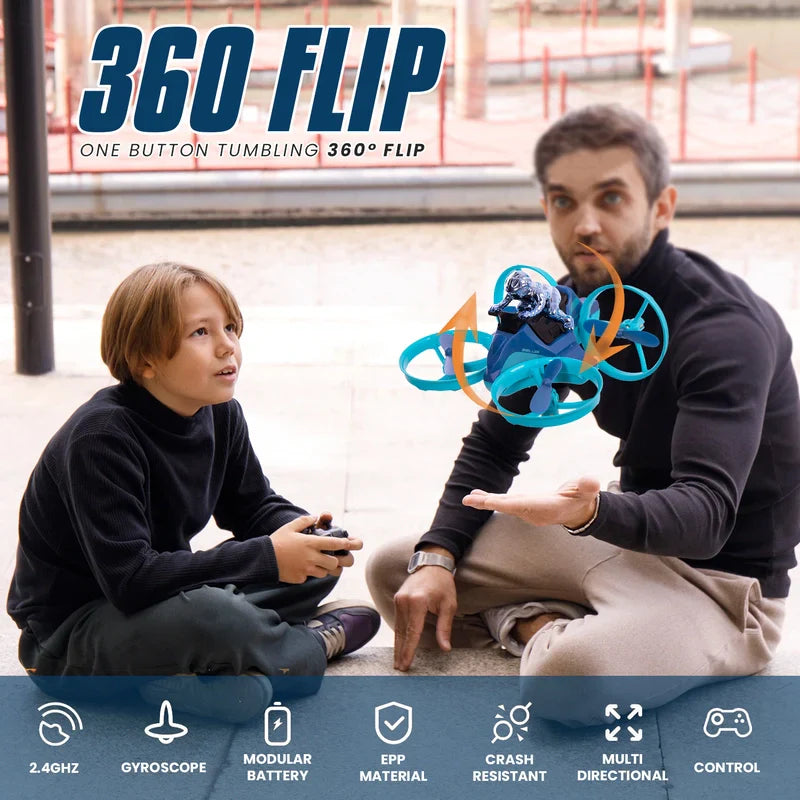 3 In 1 RC Drone Hovercraft Air Flight
