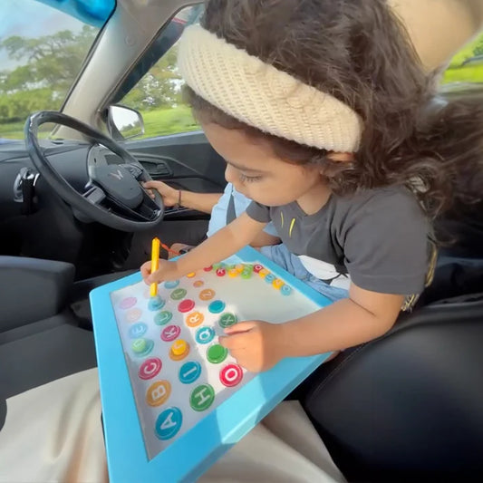 Alphabeads Board – Magnetic Alphabet Learning Fun for Kids!