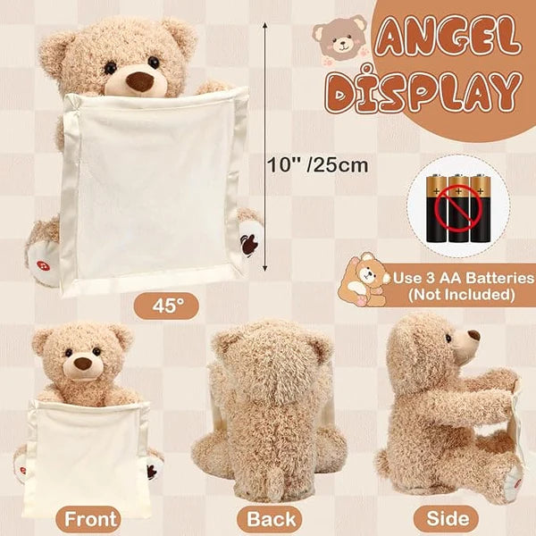 Peek-A-Boo Teddy Bear with Voice Activation & Music